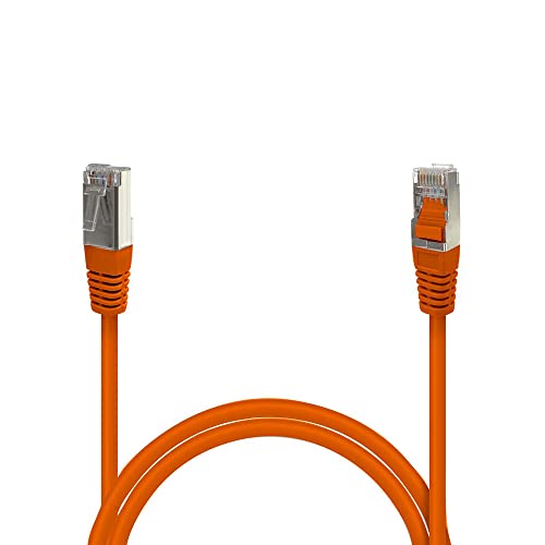 Waytex 33564 Kabel Netzwerk ADSL RJ45 geschirmt 1 m orange von Waytex