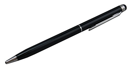 Waytex 74106 V Pack Eingabestift + Kugelschreiber für Tablet schwarz lackiert von Waytex