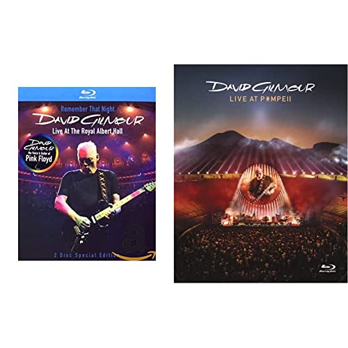David Gilmour - Remember That Night/Live At The Royal Albert Hall [Blu-ray] [Special Edition] & David Gilmour - Live At Pompeii [Blu-ray] von Wbmusic