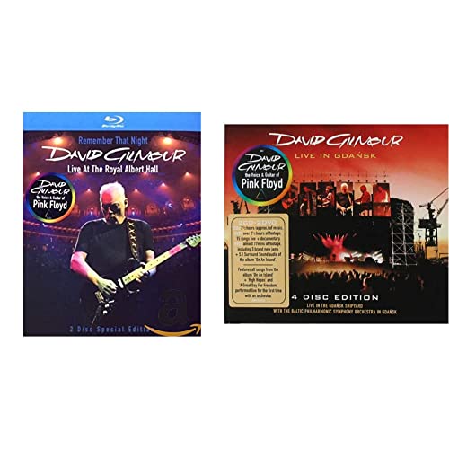 David Gilmour - Remember That Night/Live At The Royal Albert Hall [Blu-ray] [Special Edition] & Live in Gdansk [+2 Bonus Dvd] von Wbmusic