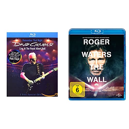 David Gilmour - Remember That Night/Live At The Royal Albert Hall [Blu-ray] [Special Edition] & Roger Waters The Wall - Dolby Atmos [Blu-ray] von Wbmusic