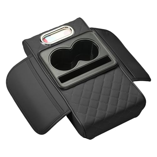 Auto Armest Box | Mittelkonsole Abdeckung | Mittelkonsole Abdeckung | Auto Armlehne Getränkehalter | Auto Sitz Armlehne Pad | Multifunktionale Schutzhülle Kissen Auto Innenraum Zubehör für Armlehne von Wcybym