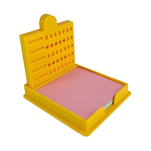 PO ST-IT-Notizvorlage, Schablonen-Tool, Memo-Pad-Organizer, kompaktes Planungszubehör, einfaches Nachfüllendesign, 1 Stück 3x3 Zoll, Workstation Desk Setup von Wcybym