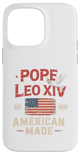 American Made First Papst Leo XIV Christian Robert Prevost Hülle für iPhone 14 Pro Max American Made First Papst Leo XIV Christian Robert Prevost Hülle für iPhone 14 Pro Max von We Have a Pope Habemus Papam 2025 Vatican Papa