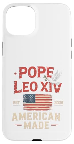 American Made First Papst Leo XIV Christian Robert Prevost Hülle für iPhone 15 Plus American Made First Papst Leo XIV Christian Robert Prevost Hülle für iPhone 15 Plus von We Have a Pope Habemus Papam 2025 Vatican Papa