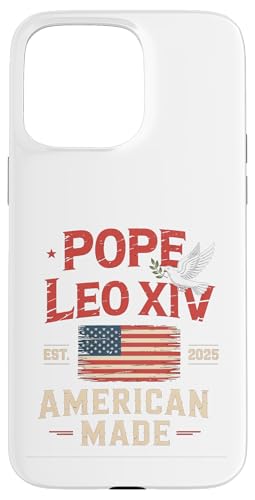 American Made First Papst Leo XIV Christian Robert Prevost Hülle für iPhone 15 Pro Max American Made First Papst Leo XIV Christian Robert Prevost Hülle für iPhone 15 Pro Max von We Have a Pope Habemus Papam 2025 Vatican Papa
