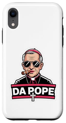 Da Pope Leo XIV Christian Papst Robert Prevost Lustiger Humor Hülle für iPhone XR Da Pope Leo XIV Christian Papst Robert Prevost Lustiger Humor Hülle für iPhone XR von We Have a Pope Habemus Papam 2025 Vatican Papa