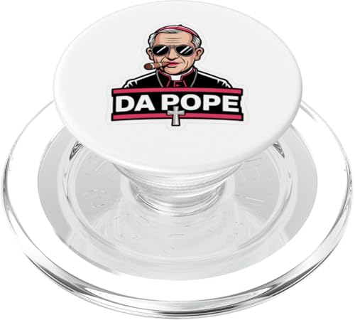 Da Pope Leo XIV Christian Papst Robert Prevost Lustiger Humor PopSockets PopGrip für MagSafe Da Pope Leo XIV Christian Papst Robert Prevost Lustiger Humor PopSockets PopGrip für MagSafe von We Have a Pope Habemus Papam 2025 Vatican Papa