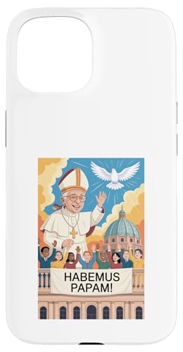 Habemus Papam Papst Leo XIV Christlicher Neuer Papst Robert Prevost Hülle für iPhone 15 Habemus Papam Papst Leo XIV Christlicher Neuer Papst Robert Prevost Hülle für iPhone 15 von We Have a Pope Habemus Papam 2025 Vatican Papa