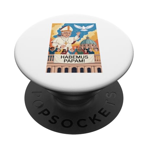 Habemus Papam Papst Leo XIV Christlicher Neuer Papst Robert Prevost PopSockets Klebender PopGrip Habemus Papam Papst Leo XIV Christlicher Neuer Papst Robert Prevost PopSockets Klebender PopGrip von We Have a Pope Habemus Papam 2025 Vatican Papa