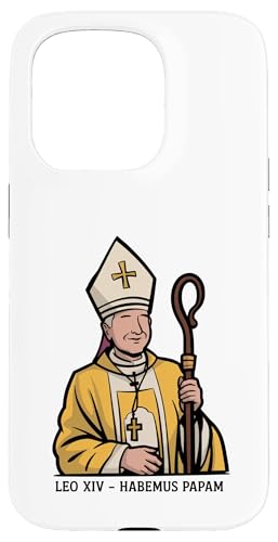 Habemus Papam Papst Leo XIV Christlicher Papst Robert Prevost Hülle für iPhone 15 Pro Habemus Papam Papst Leo XIV Christlicher Papst Robert Prevost Hülle für iPhone 15 Pro von We Have a Pope Habemus Papam 2025 Vatican Papa