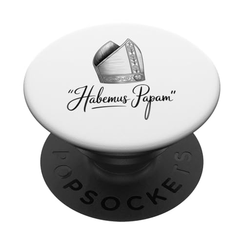 Katholische Wahl Papst Leo XIV. Christlicher Papst Habemus Papam PopSockets Klebender PopGrip Katholische Wahl Papst Leo XIV. Christlicher Papst Habemus Papam PopSockets Klebender PopGrip von We Have a Pope Habemus Papam 2025 Vatican Papa