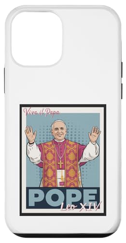 Katholische Wahl Papst Leo XIV. Christlicher Papst Robert Prevost Hülle für iPhone 12 mini von We Have a Pope Habemus Papam 2025 Vatican Papa