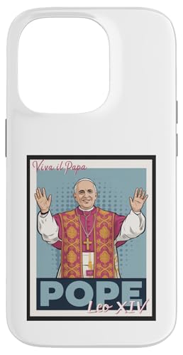 Katholische Wahl Papst Leo XIV. Christlicher Papst Robert Prevost Hülle für iPhone 14 Pro Katholische Wahl Papst Leo XIV. Christlicher Papst Robert Prevost Hülle für iPhone 14 Pro von We Have a Pope Habemus Papam 2025 Vatican Papa