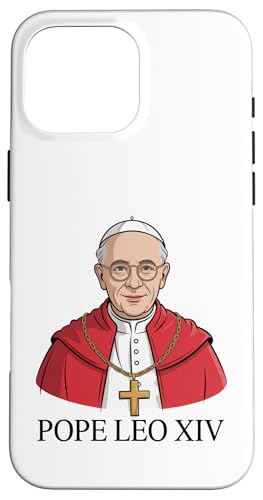 Katholische Wahl Papst Leo XIV. Christlicher Papst Robert Prevost Hülle für iPhone 16 Pro Max Katholische Wahl Papst Leo XIV. Christlicher Papst Robert Prevost Hülle für iPhone 16 Pro Max von We Have a Pope Habemus Papam 2025 Vatican Papa