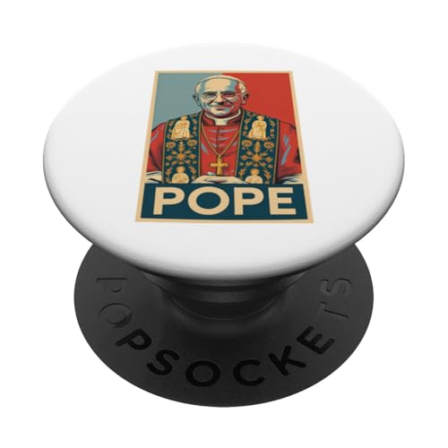 Katholische Wahl Papst Leo XIV. Christlicher Papst Robert Prevost PopSockets Klebender PopGrip Katholische Wahl Papst Leo XIV. Christlicher Papst Robert Prevost PopSockets Klebender PopGrip von We Have a Pope Habemus Papam 2025 Vatican Papa