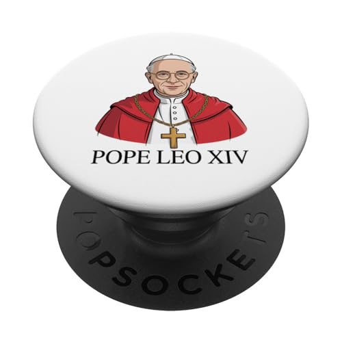 Katholische Wahl Papst Leo XIV. Christlicher Papst Robert Prevost PopSockets Klebender PopGrip Katholische Wahl Papst Leo XIV. Christlicher Papst Robert Prevost PopSockets Klebender PopGrip von We Have a Pope Habemus Papam 2025 Vatican Papa