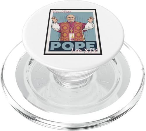 Katholische Wahl Papst Leo XIV. Christlicher Papst Robert Prevost PopSockets PopGrip für MagSafe Katholische Wahl Papst Leo XIV. Christlicher Papst Robert Prevost PopSockets PopGrip für MagSafe von We Have a Pope Habemus Papam 2025 Vatican Papa