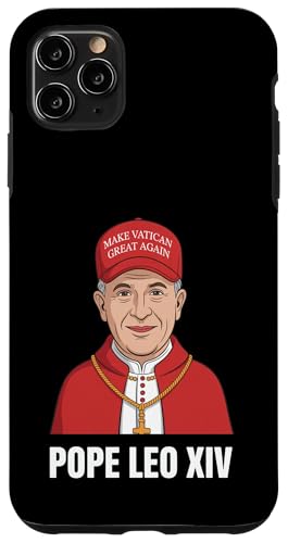 Lustiger Papst Leo XIV Make Vatican Great Again Catholic Humor Hülle für iPhone 11 Pro Max Lustiger Papst Leo XIV Make Vatican Great Again Catholic Humor Hülle für iPhone 11 Pro Max von We Have a Pope Habemus Papam 2025 Vatican Papa