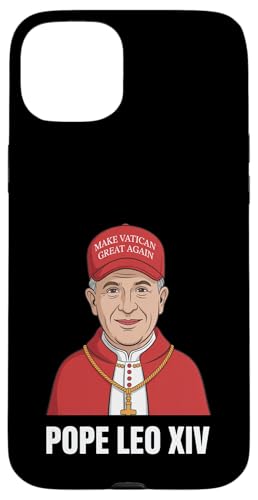 Lustiger Papst Leo XIV Make Vatican Great Again Catholic Humor Hülle für iPhone 15 Plus Lustiger Papst Leo XIV Make Vatican Great Again Catholic Humor Hülle für iPhone 15 Plus von We Have a Pope Habemus Papam 2025 Vatican Papa