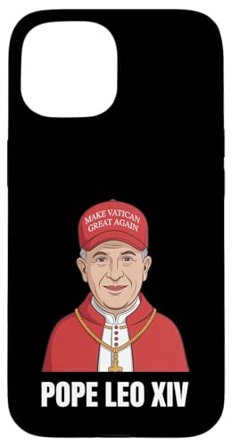 Lustiger Papst Leo XIV Make Vatican Great Again Catholic Humor Hülle für iPhone 15 Lustiger Papst Leo XIV Make Vatican Great Again Catholic Humor Hülle für iPhone 15 von We Have a Pope Habemus Papam 2025 Vatican Papa