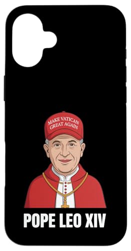 Lustiger Papst Leo XIV Make Vatican Great Again Catholic Humor Hülle für iPhone 16 Plus Lustiger Papst Leo XIV Make Vatican Great Again Catholic Humor Hülle für iPhone 16 Plus von We Have a Pope Habemus Papam 2025 Vatican Papa