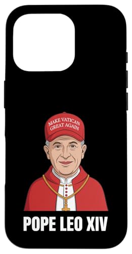 Lustiger Papst Leo XIV Make Vatican Great Again Catholic Humor Hülle für iPhone 16 Pro von We Have a Pope Habemus Papam 2025 Vatican Papa