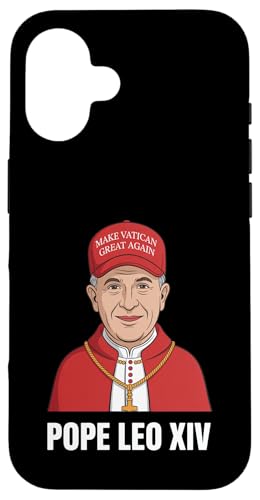 Lustiger Papst Leo XIV Make Vatican Great Again Catholic Humor Hülle für iPhone 16 Lustiger Papst Leo XIV Make Vatican Great Again Catholic Humor Hülle für iPhone 16 von We Have a Pope Habemus Papam 2025 Vatican Papa