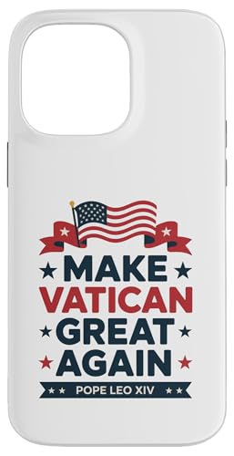 Lustiger Papst Leo XIV Make Vatican Great Again Robert Prevost Hülle für iPhone 14 Pro Max Lustiger Papst Leo XIV Make Vatican Great Again Robert Prevost Hülle für iPhone 14 Pro Max von We Have a Pope Habemus Papam 2025 Vatican Papa