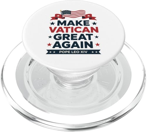Lustiger Papst Leo XIV Make Vatican Great Again Robert Prevost PopSockets PopGrip für MagSafe Lustiger Papst Leo XIV Make Vatican Great Again Robert Prevost PopSockets PopGrip für MagSafe von We Have a Pope Habemus Papam 2025 Vatican Papa