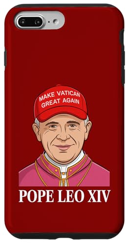 Make Vatican Great Again Papst Leo XIV Funny American Pope Hülle für iPhone 7 Plus/8 Plus Make Vatican Great Again Papst Leo XIV Funny American Pope Hülle für iPhone 7 Plus/8 Plus von We Have a Pope Habemus Papam 2025 Vatican Papa