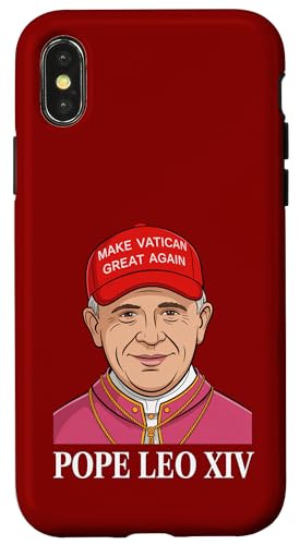 Make Vatican Great Again Papst Leo XIV Funny American Pope Hülle für iPhone X/XS Make Vatican Great Again Papst Leo XIV Funny American Pope Hülle für iPhone X/XS von We Have a Pope Habemus Papam 2025 Vatican Papa