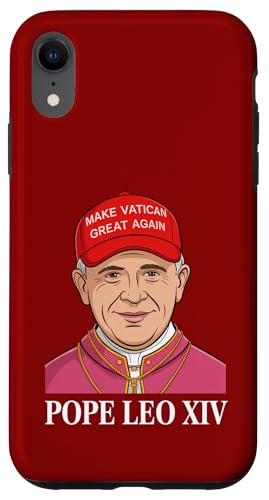Make Vatican Great Again Papst Leo XIV Funny American Pope Hülle für iPhone XR Make Vatican Great Again Papst Leo XIV Funny American Pope Hülle für iPhone XR von We Have a Pope Habemus Papam 2025 Vatican Papa