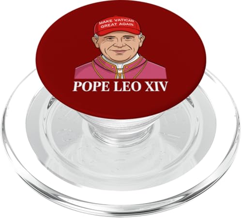 Make Vatican Great Again Papst Leo XIV Funny American Pope PopSockets PopGrip für MagSafe Make Vatican Great Again Papst Leo XIV Funny American Pope PopSockets PopGrip für MagSafe von We Have a Pope Habemus Papam 2025 Vatican Papa