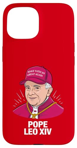 Papst Leo XIV Funny Make Vatican Great Again American Pope Hülle für iPhone 15 Papst Leo XIV Funny Make Vatican Great Again American Pope Hülle für iPhone 15 von We Have a Pope Habemus Papam 2025 Vatican Papa
