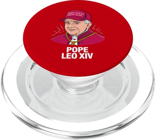 Papst Leo XIV Funny Make Vatican Great Again American Pope PopSockets PopGrip für MagSafe Papst Leo XIV Funny Make Vatican Great Again American Pope PopSockets PopGrip für MagSafe von We Have a Pope Habemus Papam 2025 Vatican Papa