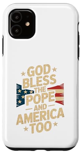 Papst Leo XIV. Christlich-amerikanischer Papst Robert Prevost Hülle für iPhone 11 Papst Leo XIV. Christlich-amerikanischer Papst Robert Prevost Hülle für iPhone 11 von We Have a Pope Habemus Papam 2025 Vatican Papa