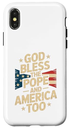 Papst Leo XIV. Christlich-amerikanischer Papst Robert Prevost Hülle für iPhone X/XS Papst Leo XIV. Christlich-amerikanischer Papst Robert Prevost Hülle für iPhone X/XS von We Have a Pope Habemus Papam 2025 Vatican Papa