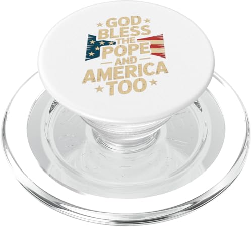 Papst Leo XIV. Christlich-amerikanischer Papst Robert Prevost PopSockets PopGrip für MagSafe Papst Leo XIV. Christlich-amerikanischer Papst Robert Prevost PopSockets PopGrip für MagSafe von We Have a Pope Habemus Papam 2025 Vatican Papa