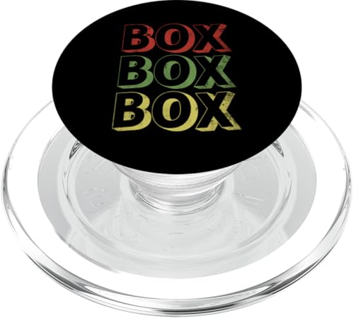 Box Box Race Week Renntag für Motorsportfans PopSockets PopGrip für MagSafe von We Race Apparel