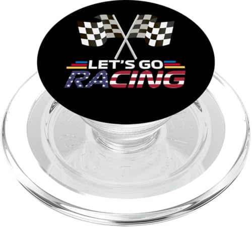 Let's Go Racing Race Week Motorsport Racing PopSockets PopGrip für MagSafe von We Race Apparel