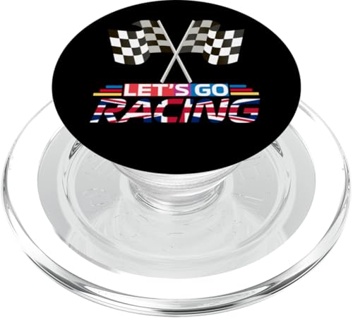 Let's Go Racing Race Week Motorsport Racing PopSockets PopGrip für MagSafe von We Race Apparel
