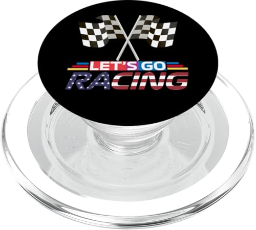 Let's Go Racing Race Week Motorsport Racing PopSockets PopGrip für MagSafe Let's Go Racing Race Week Motorsport Racing PopSockets PopGrip für MagSafe von We Race Apparel