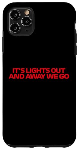 Licht aus und los geht's Race Week Motorsport Racing Hülle für iPhone 11 Pro Max von We Race Apparel