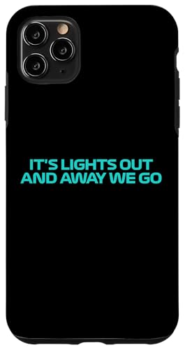 Licht aus und los geht's Race Week Motorsport Racing Hülle für iPhone 11 Pro Max von We Race Apparel