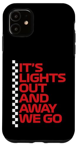 Licht aus und los geht's Race Week Motorsport Racing Hülle für iPhone 11 von We Race Apparel