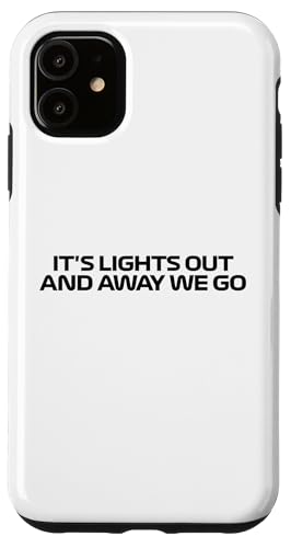 Licht aus und los geht's Race Week Motorsport Racing Hülle für iPhone 11 von We Race Apparel