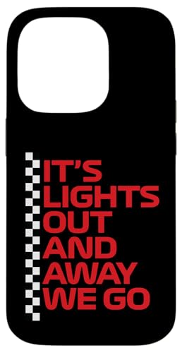 Licht aus und los geht's Race Week Motorsport Racing Hülle für iPhone 14 Pro von We Race Apparel