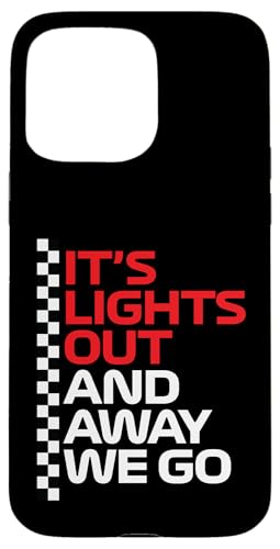 Licht aus und los geht's Race Week Motorsport Racing Hülle für iPhone 15 Pro Max von We Race Apparel