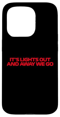 Licht aus und los geht's Race Week Motorsport Racing Hülle für iPhone 15 Pro von We Race Apparel
